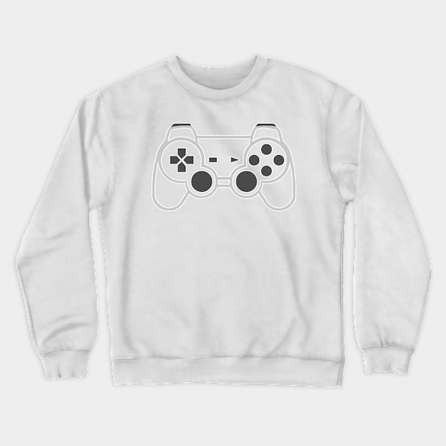 Station Controller Retro Gamer Video Gaming Crewneck Sweatshirt by melisssne